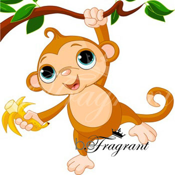 clipart monkey hanging tree remix